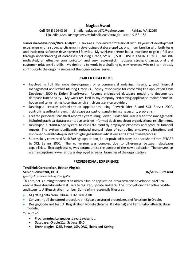j2ee jsp resume
