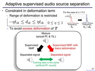 Audio Source Separation Based on Low-Rank Structure and Statistical ...