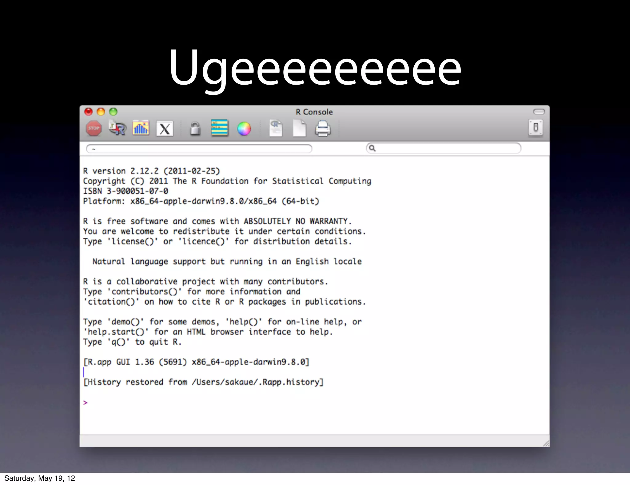 Ugeeeeeeeee




Saturday, May 19, 12
 