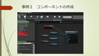 事例２ コンポーネントの作成
 