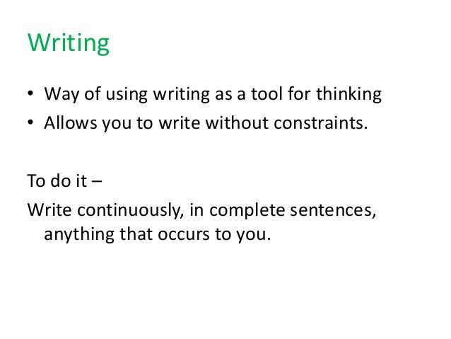 writting