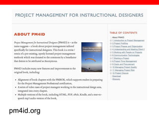 @txtbks | sparc.arl.org
pm4id.org
 