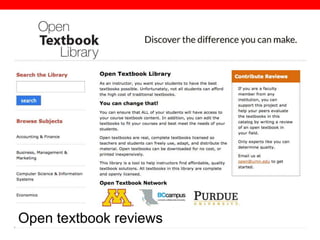@txtbks | sparc.arl.org
Open textbook reviews
 