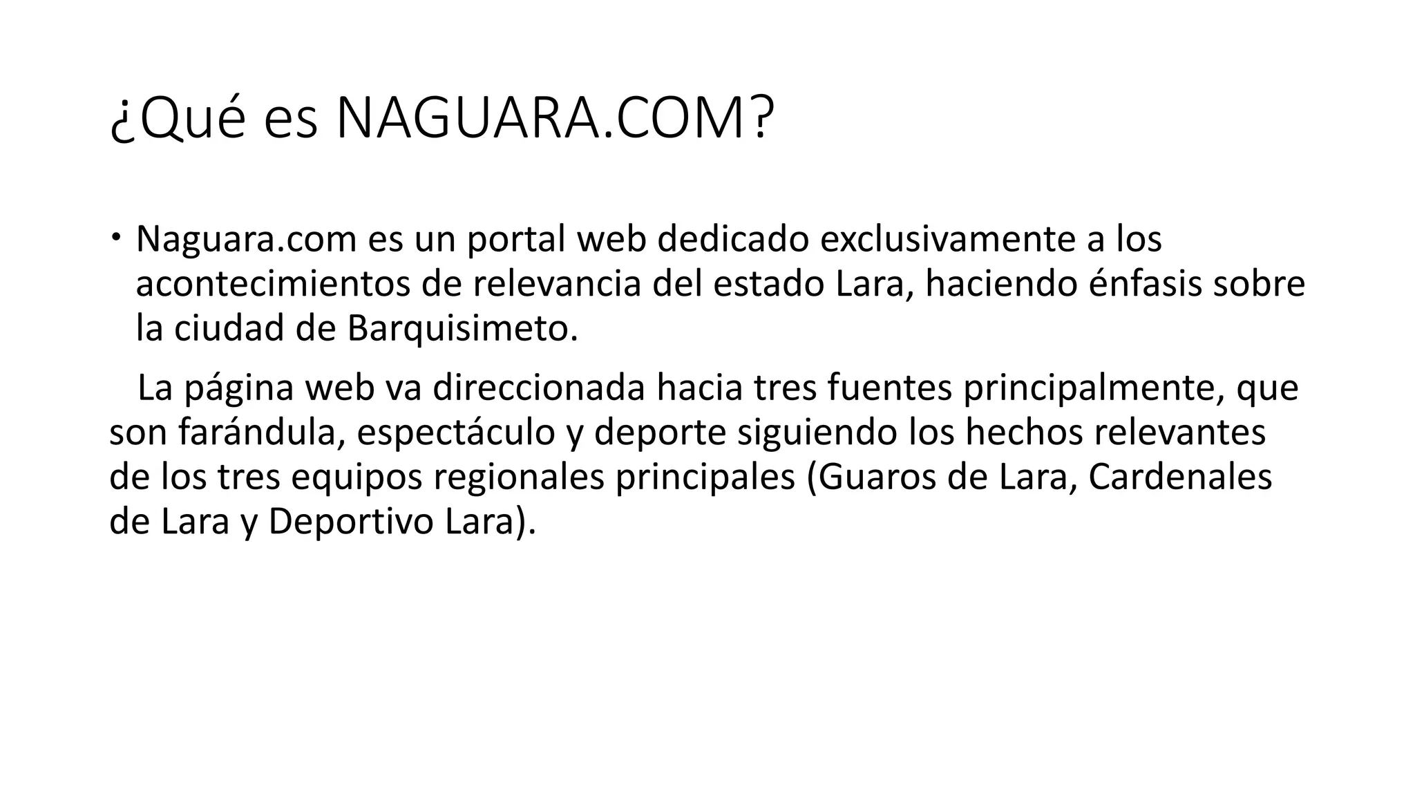 Naguara.com FRANCISCO MARCHÁN