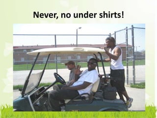 Never, no under shirts!
 
