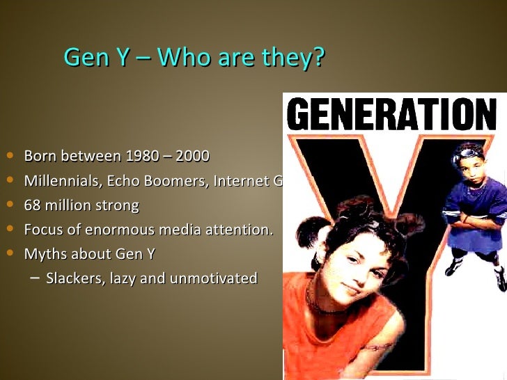 nah gen y gen y lazy