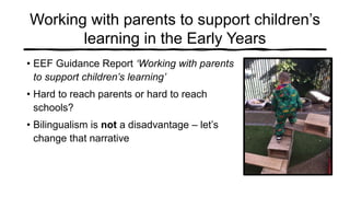 Understanding the revised EYFS: NAHT primary and early years conference 2020