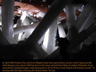 Naica Crystal Cave | PPT