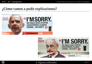 Pág.  ¿Cómo vamos a pedir explicaciones? 4. Algunas reflexiones 