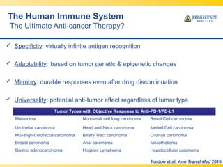 Advances in Immunotherapy for Non-Small Cell Lung Cancer | PPT