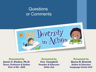 Dynamic Digital Dia: Promoting Cultural Competence in Digital Storytimes