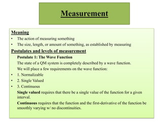 Measurement Function Ag Extn.504 :- RESEARCH METHODS IN BEHAVIOURAL SCIENCE | PPTX