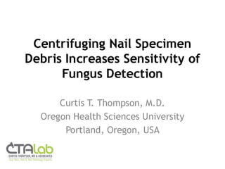 C. Thompson - Nail Fungus Detection