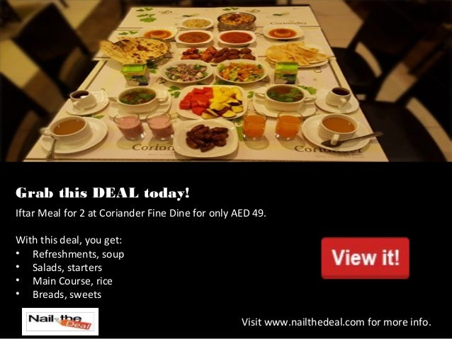 Cheap buffet deals in dubai