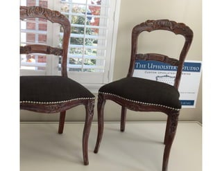 Nail trim dining chairs