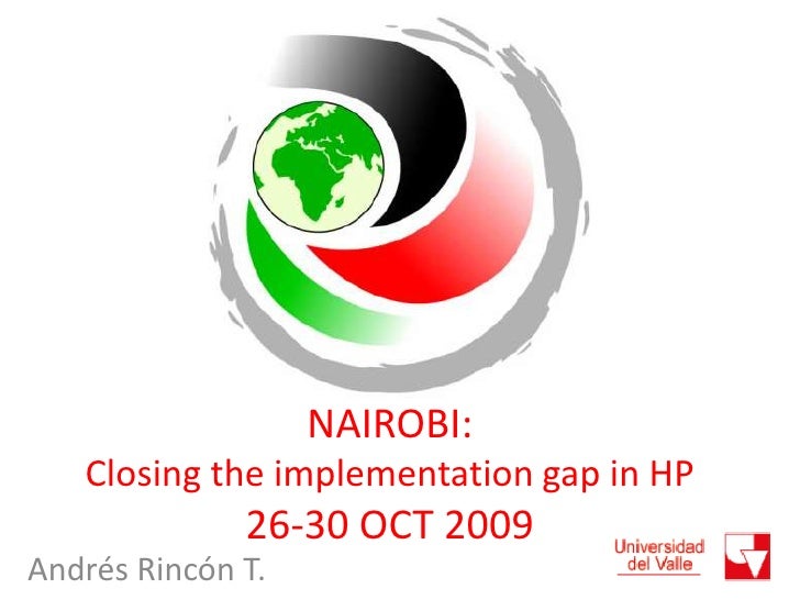 Nairobi LLAMADO A LA ACCION 2009