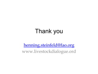 Global environmental challenges [and livestock]