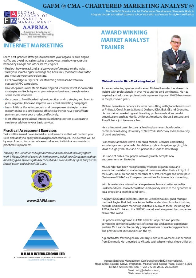 Marketing course in Nairobi Kenya