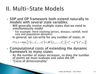 Biosight: Quantitative Methods for Policy Analysis: Stochastic Dynamic ...