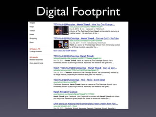 Digital Footprint
 