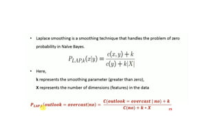 Introduction to Naive bayes and baysian belief network