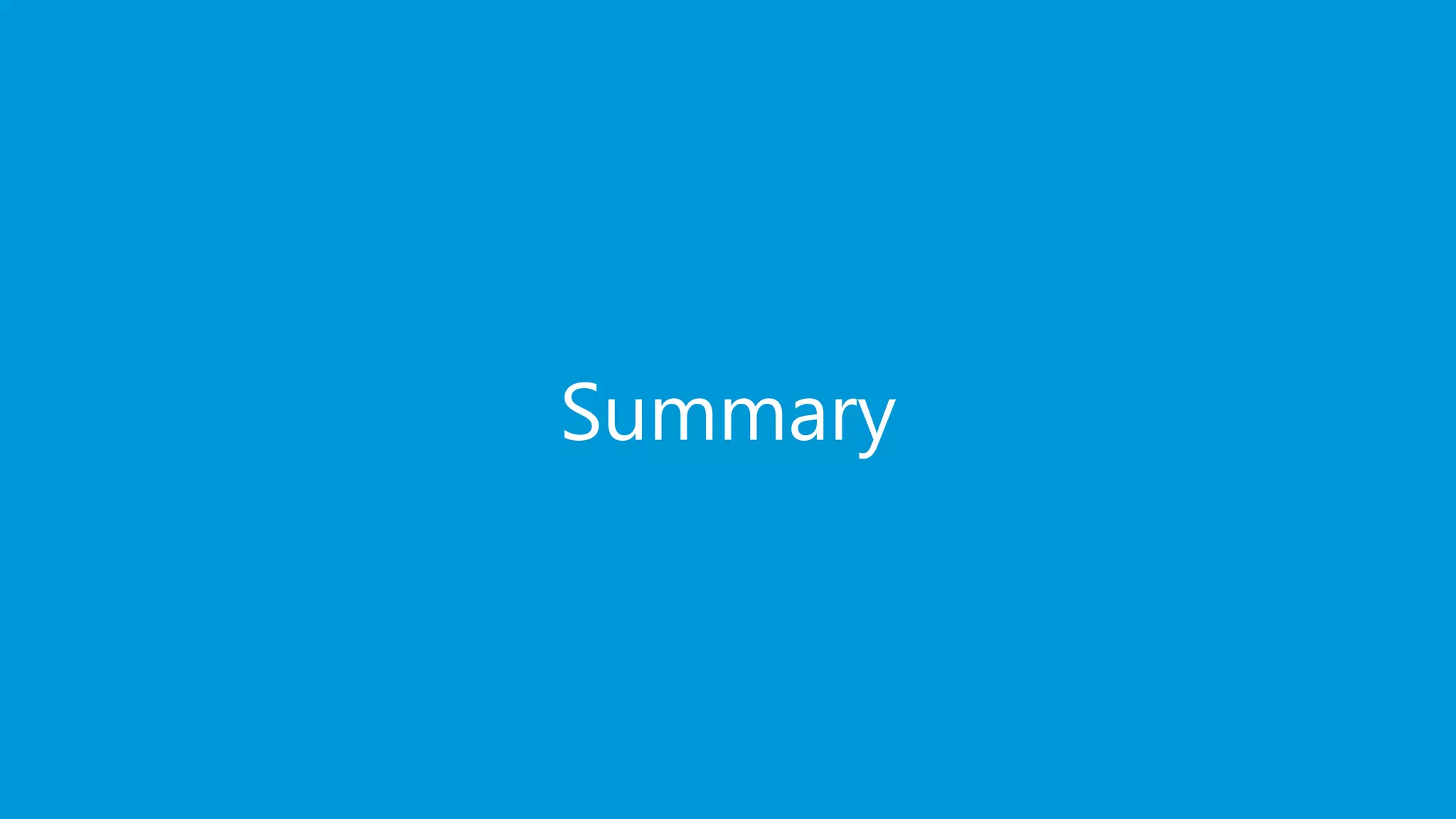 www.edureka.co/data-scienceEDUREKA DATA SCIENCE CERTIFICATION TRAINING Summary 