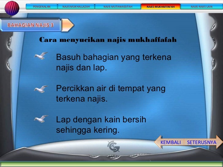 Najis najis dalam islam