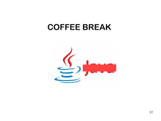 37
COFFEE BREAK
 