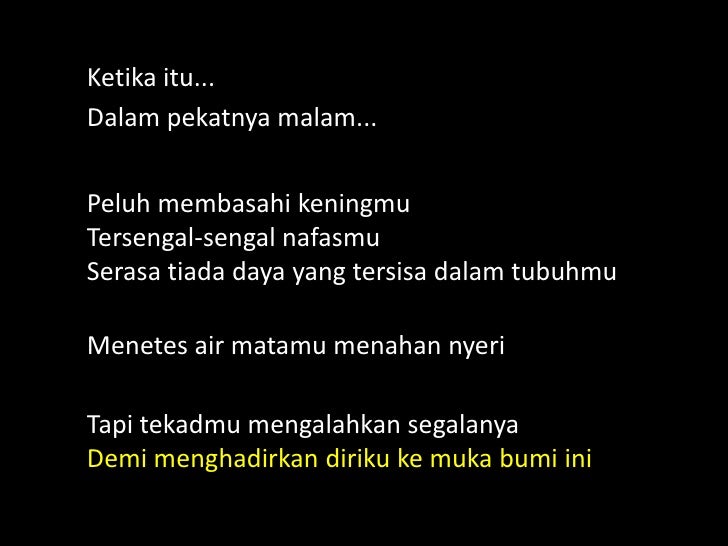 Naluri Ibu Untuk Anak Charnoest