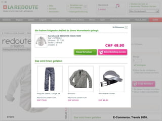 6/7/2010E-Commerce. Trends 2010.