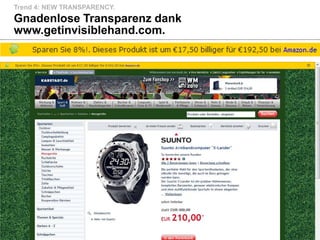 Produkte Darstellung zeigen6/7/2010E-Commerce. Trends 2010.