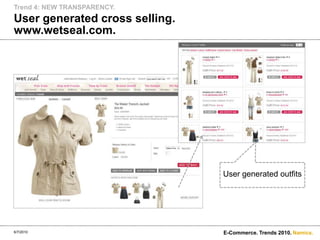 Mobile Tagging. www.barcoo.de.Trend 4: NEW TRANSPARENCY.6/7/2010E-Commerce. Trends 2010.TaggingPreisvergleichBestellen