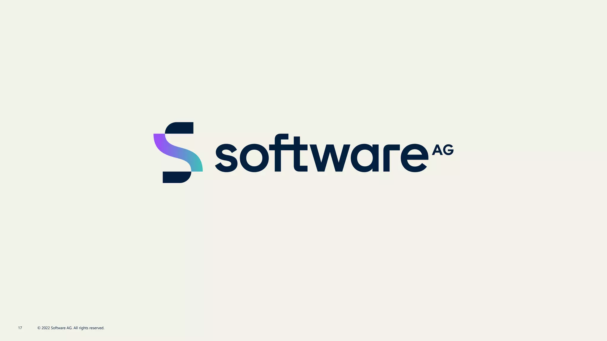 17 © 2022 Software AG. All rights reserved.
 