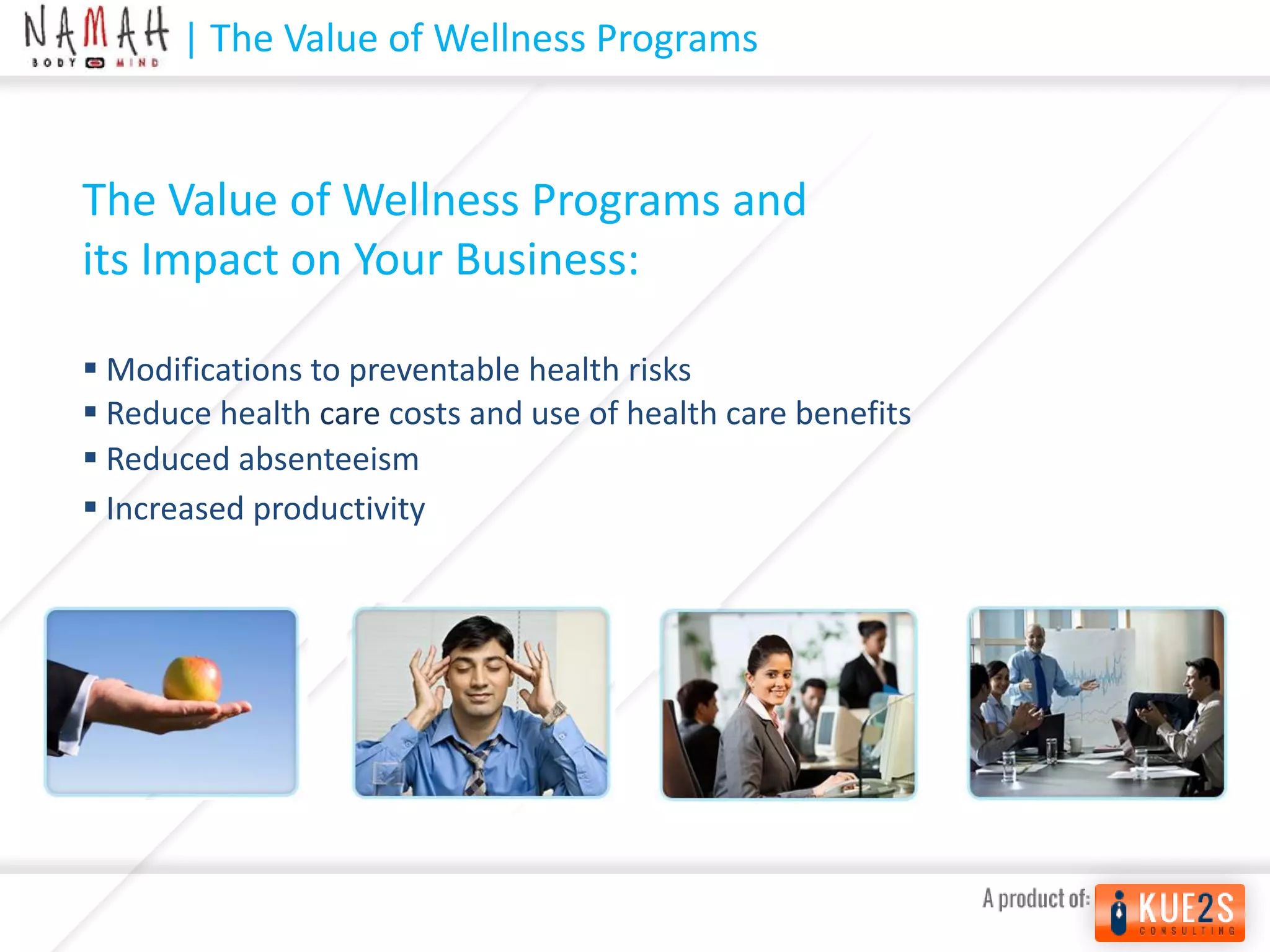 Kue2s Consulting - Wellness Program