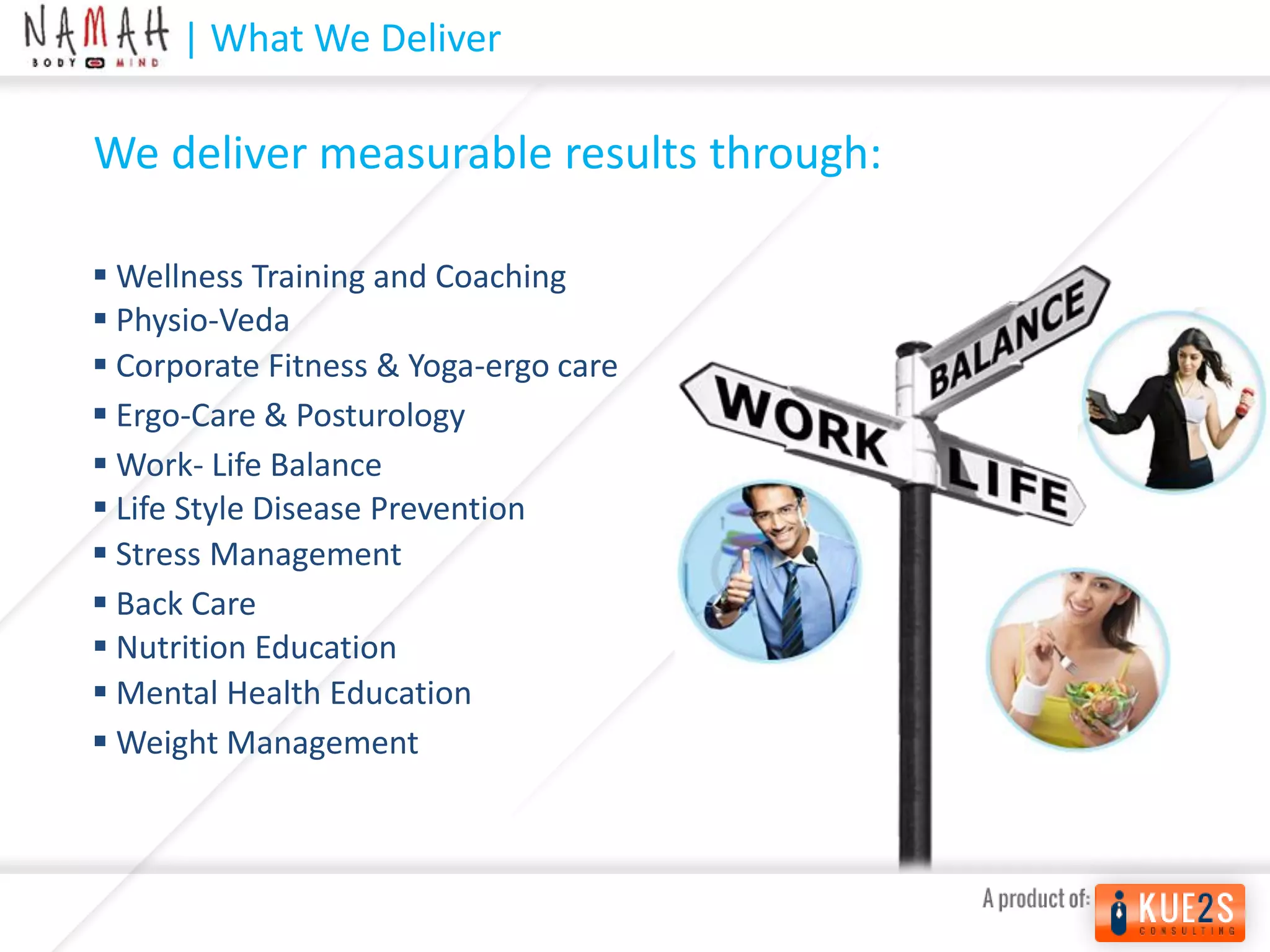 Kue2s Consulting - Wellness Program