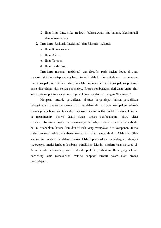 Nama Lengkapnya Adalah Syed Muhammad Naquib Ibn Ali Ibn Abdullah Ibn