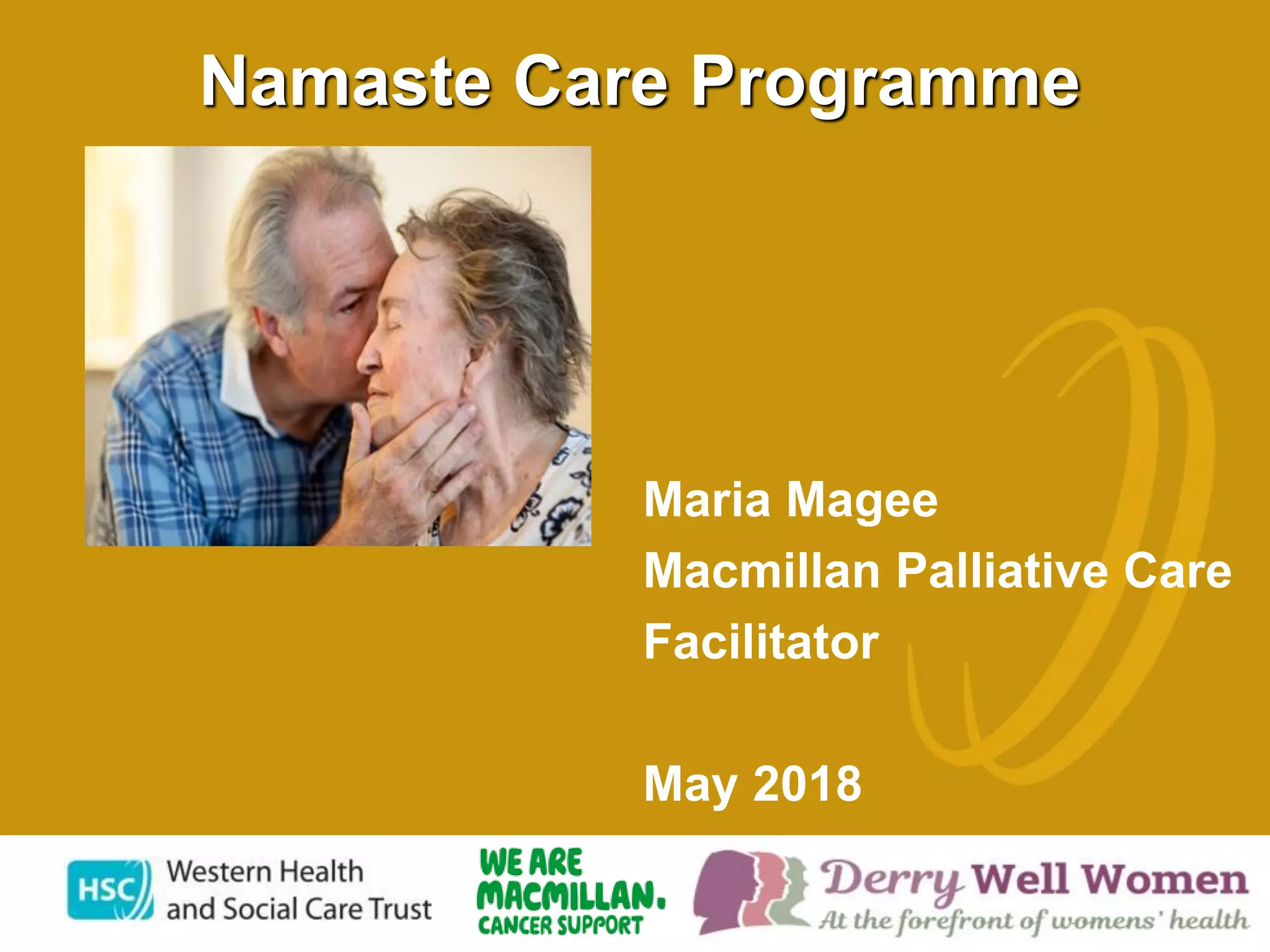 Namaste Project presentation Maria Magee | PDF