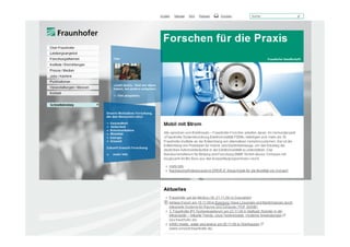 18.11.2009   6   Denken. Präsentieren. Umsetzen. Namics.
 