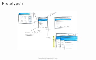 P rot o t y p en




                   Focus on Simplicity. Designkantine. 2012. Namics.
 