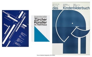 Focus on Simplicity. Designkantine. 2012. Namics.
 