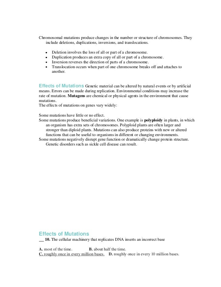 Worksheets Gene Mutation Worksheet genetic mutations worksheet delibertad collection of mutation answers sharebrowse