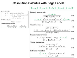 Resolution Calculus with Edge Labels
s the resolution relation for graph G.
collection JNKG is the multiset deﬁned
DG(S)),...
