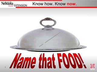Name that FOOD! ? 