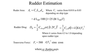 Car Ruder Study Name 409 marine engineering ii steering system | PDF