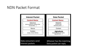 NDN Packet Format
 