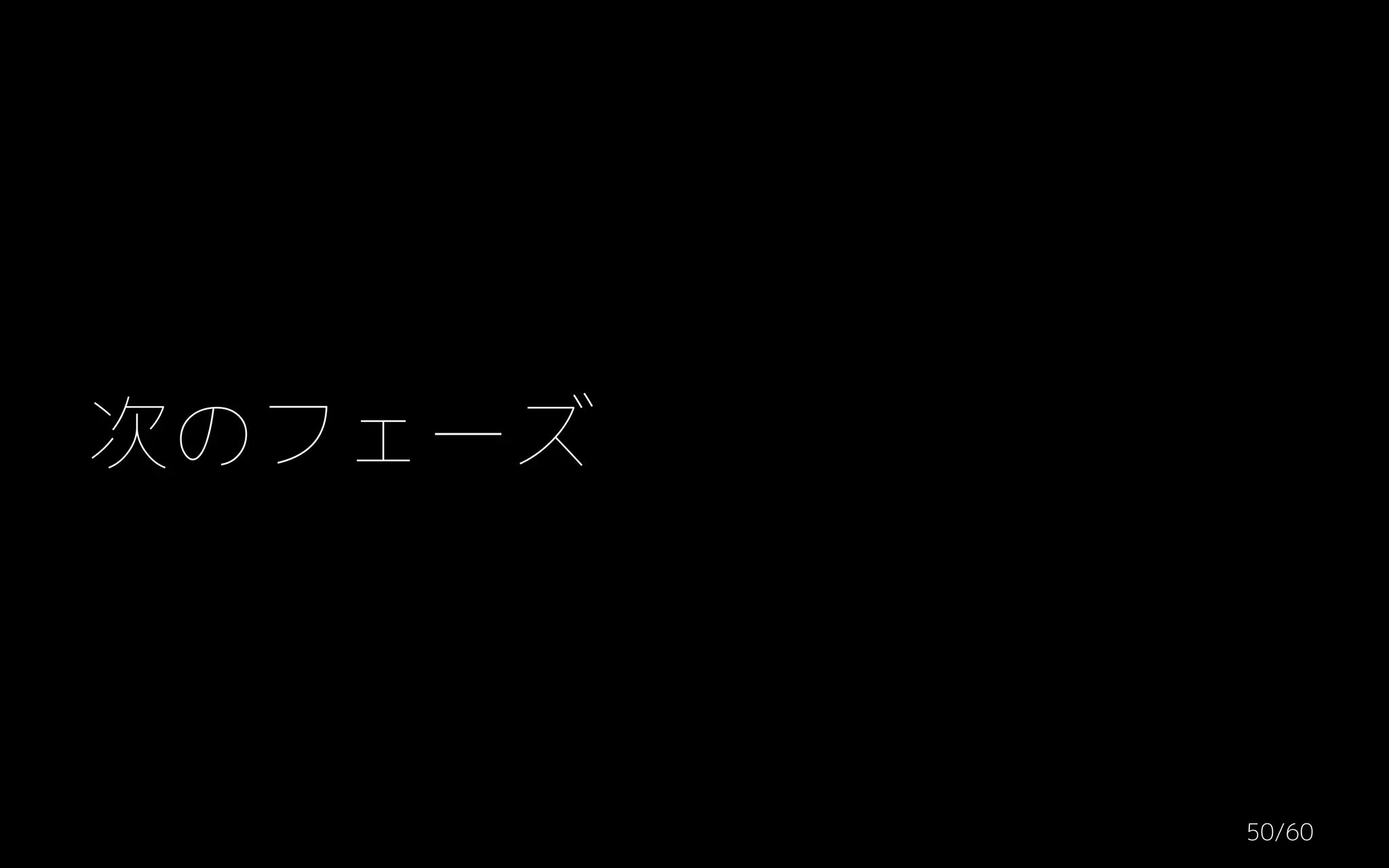 次のフェーズ
/6050
 