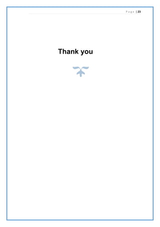 P a g e | 23
Thank you
 