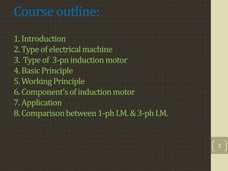 Name of presentation Three phase induction motor | PPT