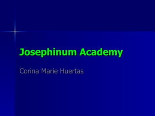 Josephinum Academy Corina Marie Huertas 