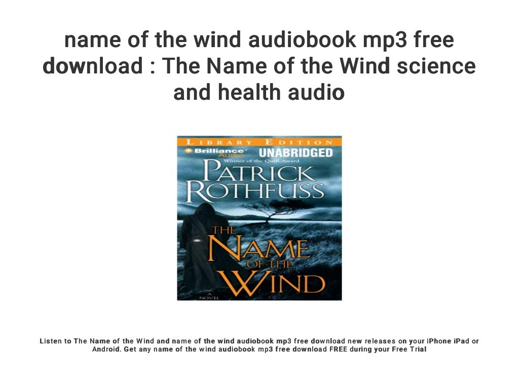 name of the wind audiobook mp3 free download